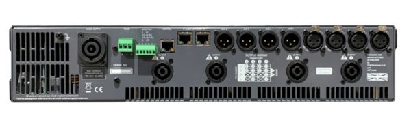 4CH AMPLIFIER, 8000 TOTAL WATTS, WITH DSP