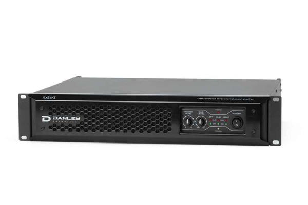 3 CHANNEL 4000W AMPLIFIER (2 X 1000W + 1 X 2000W @ 4 OHMS - 2 X 500W + 1 X 1200W @ 8 OHMS)