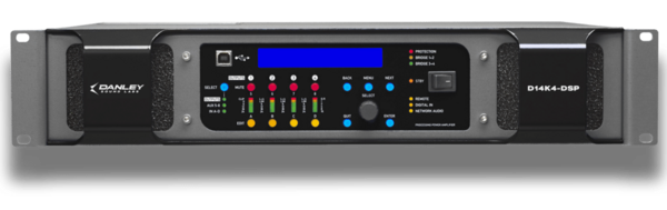 4CH AMPLIFIER 14000 TOTAL WATTS, WITH DSP