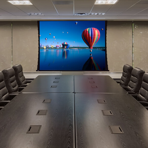 ACCESS V ELECTRIC, 16:9 HDTV, 79" X 140" OR 161" DIAG, MATT WHITE XT1000V, STANDARD 110 V MOTOR