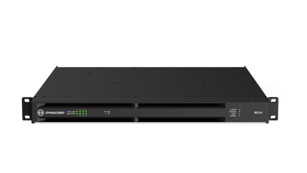 4-channel networked multichannel DSP amplifier, 1.5 kW