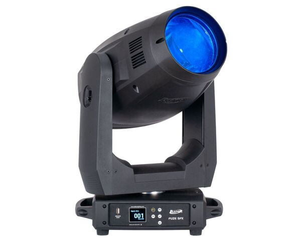 FUZE SFX - 300W LED SPOT/FX FIXTURE WITH CMY / BLACK HOUSING