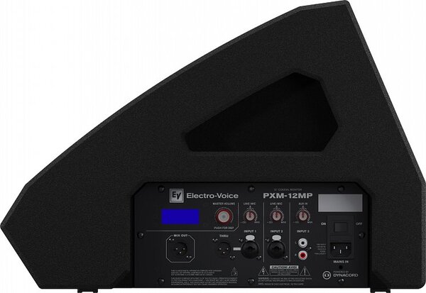 700 WATT 12” POWERED COAXIAL MONITOR, 90° X 90°, ACOUSTICALLY OPTIMIZED 55° MONITOR FLOOR ANGLE