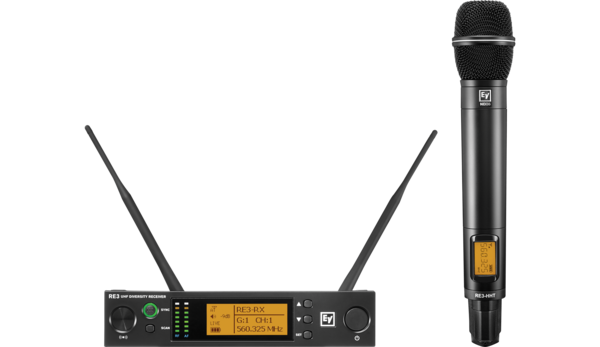 UHF WIRELESS HANDHELD SET FEATURING ND86 DYNAMIC SUPERCARDIOID MICROPHONE  488-524MHZ