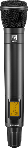 UHF WIRELESS TRANSMITTER FEATURING ND96 DYNAMIC SUPERCARDIOID MICROPHONE HEAD, 488-524MHZ