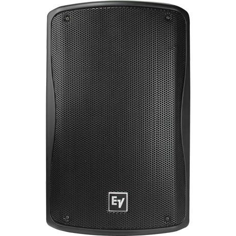 8" 2-WAY COMPACT POWERED LOUDSPEAKER, 800W AMPLIFIED,90 X 50 PATTERN, ROTATABLE HORN / BLACK