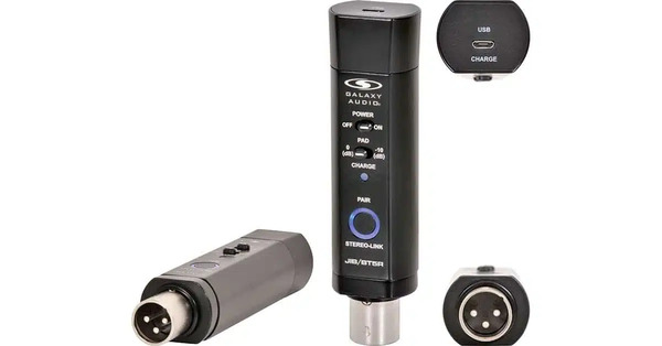 PORTABLE WIRELESS XLR BLUETOOTH 5.0 RECEIVER