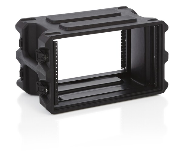 PRO-SERIES MOLDED MIL-GRADE PE RACK CASE; 6RU, 19" DEEP