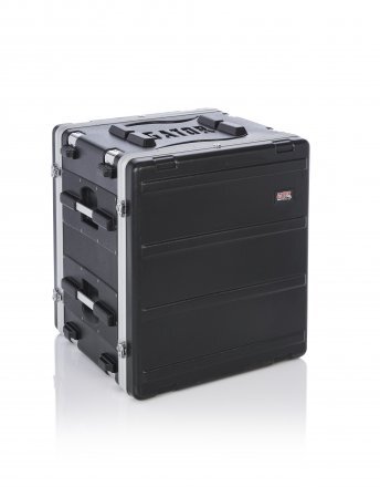 ATA MOLDED PE SHOCK RACK W/ RUBBER SHOCK SUSPENSION; 12U