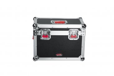 ATA WOOD FLIGHT CASE FOR MEDIUM SIZE 'LUNCHBOX' STYLE AMPLIFIER HEADS. INTERNAL DIMS 17.5"X10"X10"
