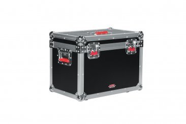 ATA WOOD FLIGHT CASE FOR LARGE 'LUNCHBOX' STYLE AMPLIFIER HEADS. INTERNAL DIMS 22"X12"X12"