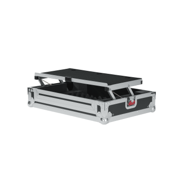 G-TOUR UNIVERSAL FIT ROAD CASE FOR SMALL SIZED DJ CONTROLLERS WITH SLIDING LAPTOP PLATFORM
