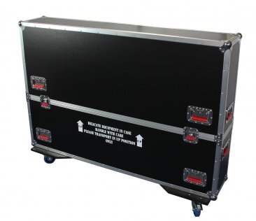 G-TOUR CASE DESIGNED TO FIT MOST LCD/LED/PLASMA SCREENS 50-55" CLASS. INTERIOR DIMS 55 X 6.3 X 35