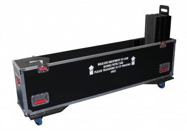 G-TOUR CASE DESIGNED TO FIT 2 X LCD/LED/PLASMA SCREENS 50-55". INTERIOR DIMS 55 X 6.3 X 35 (X2)