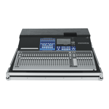 ATA WOOD FLIGHT CASE FOR PRESONUS STUDIOLIVE 32 SERIES III MIXING CONSOLE WITH DOGHOUSE DESIGN