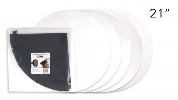 5 PACK OF 21 INCH MERV 13 FILTERS - GBELLCVR2021BK