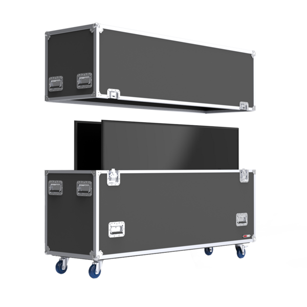 GATOR EXPO SERIES ATA CASE FOR TWO 70”-75” SCREENS