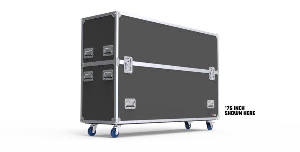 GATOR EXPO SERIES ATA CASE FOR TWO 80”-86” SCREENS