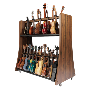 GATOR FRAMEWORKS MOBILE 30 UKULELE RACK