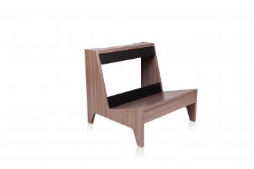FRAMEWORKS ELITE SERIES SMALL COMBO GUITAR AMP STAND IN DRIFTWOOD GREY FINISH