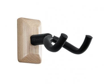 GATOR FRAMEWORKS WALL MOUNTED GUITAR HANGER WITH MAPLE MOUNTING PLATE