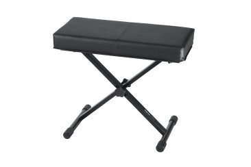 FRAMEWORKS STANDARD BLACK KEYBOARD BENCH WITH DELUXE SEAT