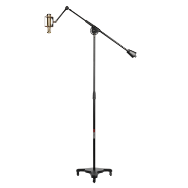 FRAMEWORKS STUDIO MIC BOOM W/ HEAVY BASE & WHEELS