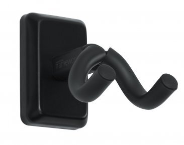 GATOR FRAMEWORKS WALL MOUNTED UKULELE/MANDOLIN HANGER WITH BLACK MOUNTING PLATE