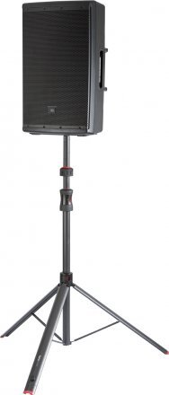 SET OF (2) FRAMEWORKS ID SERIES ADJUSTABLE SPEAKER STANDS WITH PISTON DRIVEN LIFT ASSISTANCE & BAG