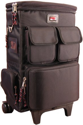 RIGID EPS FOAM LIGHTWEIGHT BACKPACK-STYLE CASE FOR MICRO-CONTROLLER & LAPTOP