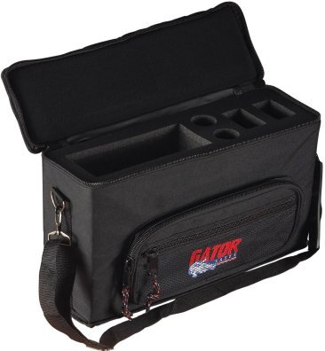 PADDED BAG FOR 2 WIRELESS MIC SYSTEMS