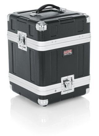 ATA MOLDED CASE FOR 4 COMPLETE WIRELESS MIC SYSTEMS; HALF RACK