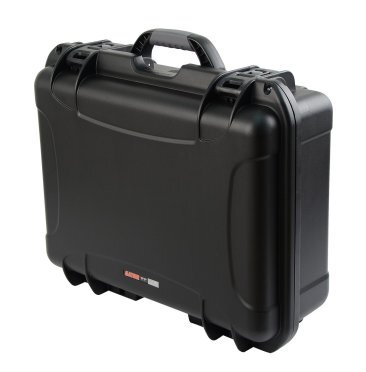 BLACK WATERPROOF INJECTION MOLDED CASE, WITH CUSTOM FOAM INSERT FOR QSC TOUCHMIX 16 MIXING CONSOLE
