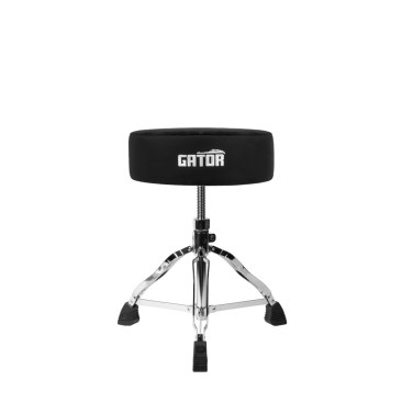 GATOR SPINDLE ROUND SEAT DRUM THRONE - BLACK