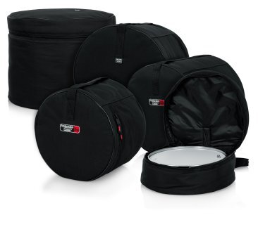 FUSION DRUM SET BAGS: 22"X18", 10"X9", 12"X10", 14"X12", 14"X5.5"