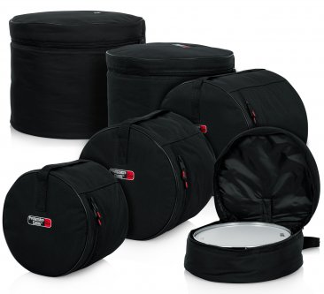 STANDARD DRUM SET BAGS: 22"X18", 12"X10", 13"X11", 16"X16", 14"X5.5"