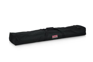 DUAL COMPARTMENT SPEAKER STAND BAG WITH 50 INCH INTERIOR. HOLDS 2 SPEAKER STANDS
