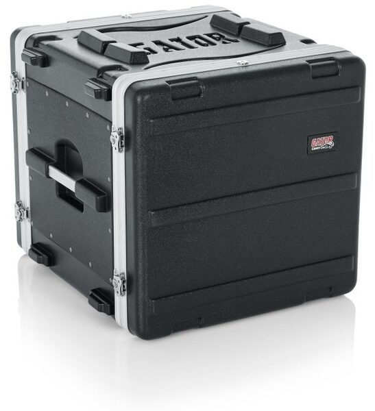 MOLDED PE RACK CASE; FRONT, REAR RAILS; 10U; 19" DEEP; LOCKING