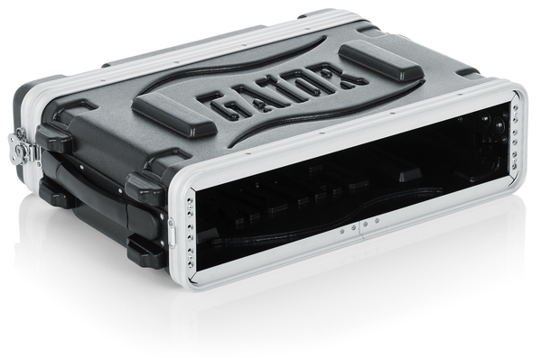 MOLDED PE RACK CASE; FRONT, REAR RAILS; 2U; 14.25" DEEP