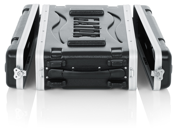 MOLDED PE RACK CASE; FRONT, REAR RAILS; 2U; 14.25" DEEP