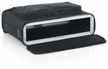 2U LIGHTWEIGHT RACK BAG WITH ALUMINUM FRAME AND PE REINFORCEMENT