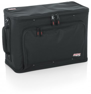 4U LIGHTWEIGHT RACK BAG WITH ALUMINUM FRAME AND PE REINFORCEMENT