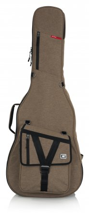 TRANSIT SERIES ACOUSTIC GUITAR GIG BAG WITH TAN EXTERIOR