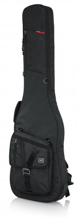 TRANSIT SERIES BASS GUITAR GIG BAG WITH CHARCOAL BLACK EXTERIOR