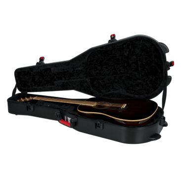 TSA SERIES ATA MOLDED POLYETHYLENE GUITAR CASE FOR DREADNAUGHT ACOUSTIC GUITARS
