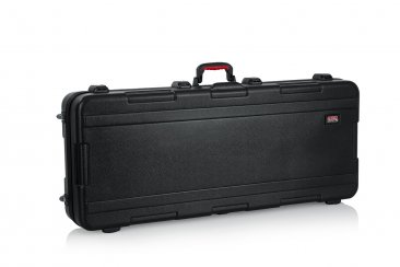 TSA SERIES ATA MOLDED POLYETHYLENE KEYBOARD CASE WITH WHEELS FOR 61-NOTE KEYBOARDS