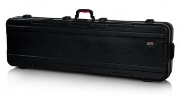 TSA SERIES ATA MOLDED POLYETHYLENE KEYBOARD CASE WITH WHEELS FOR SLIM 88-NOTE KEYBOARDS
