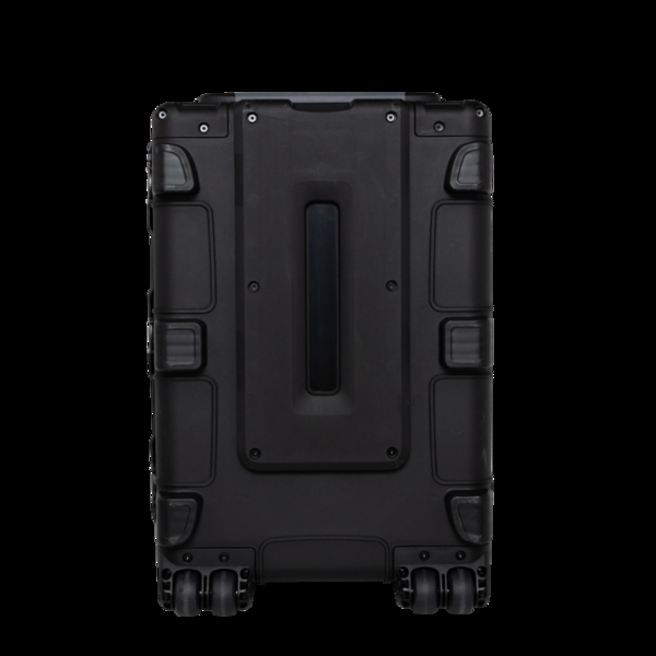 BLACK WATERPROOF INJECTION MOLDED CASE WITH INTERIOR DIMENSIONS OF 30" X 21" X 18" WITH DICED FOAM