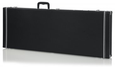 DELUXE WOOD CASE FOR JAGUAR, JAGMASTER AND JAZZMASTER STYLE GUITARS