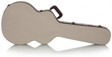 DELUXE WOOD CASE FOR SEMI-HOLLOW ELECTRICS SUCH AS GIBSON 335®; JOURNEYMAN BURLAP EXTERIOR